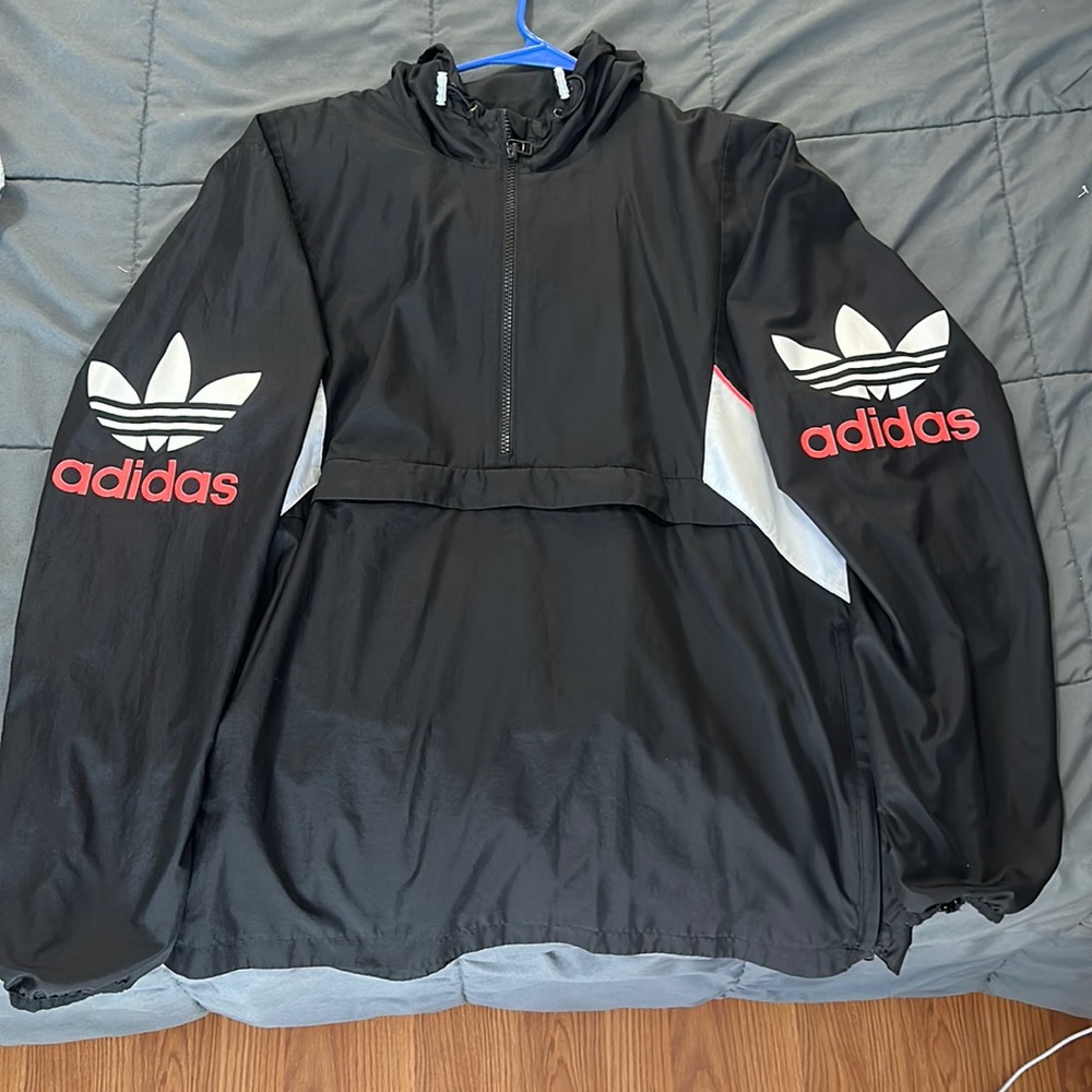 Adidas windbreaker size medium